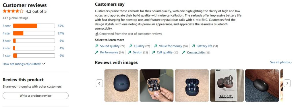 Top 5 Best Earbuds Under 1000